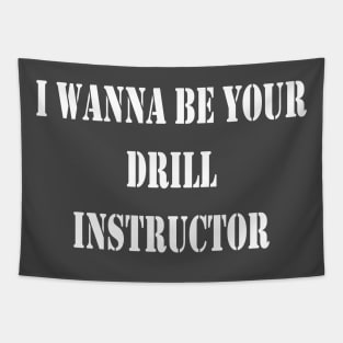Drill Instructor Tapestry