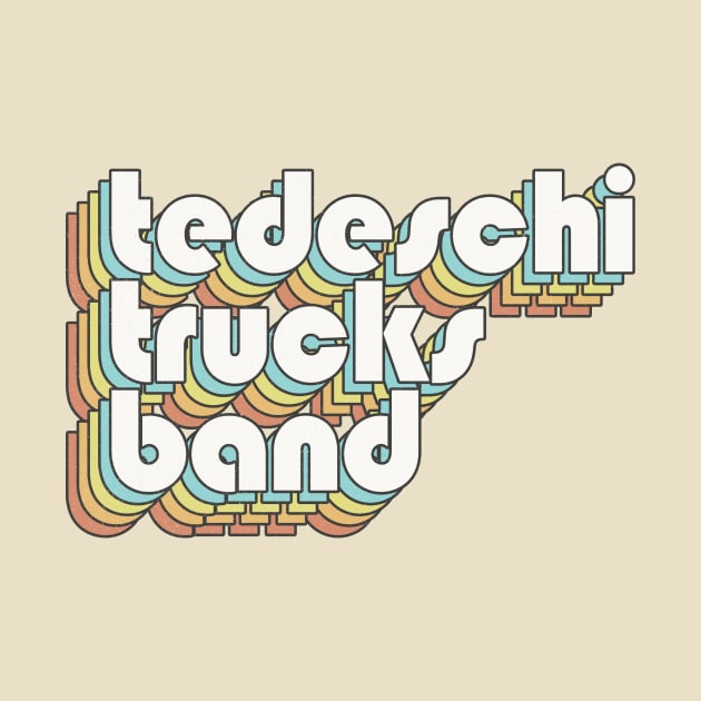 Retro Tedeschi Trucks Band by Bhan Studio