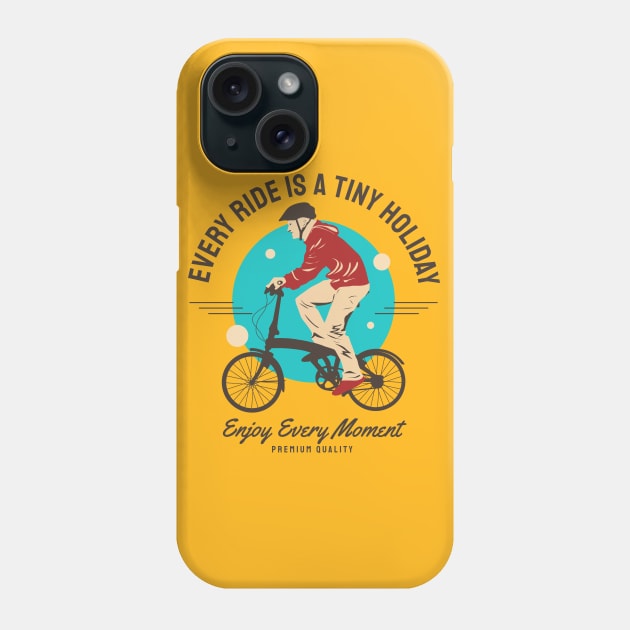 every ride is a tiny holiday Phone Case by busines_night