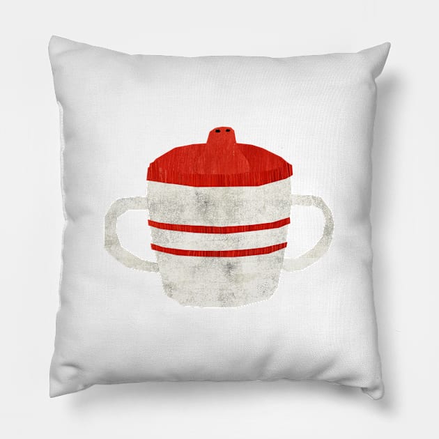 Sippy cup Pillow by Babban Gaelg