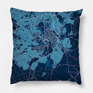 Chester - United Kingdom Peace City Map Pillow