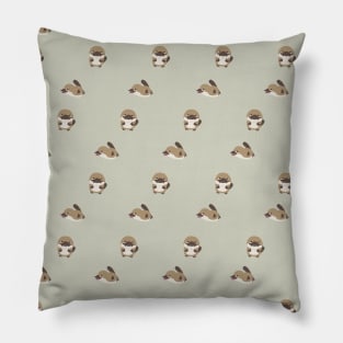 Bitty Duckbill on the run Pillow