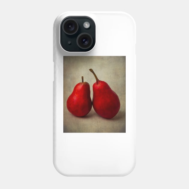 Two red Pears Phone Case by photogarry