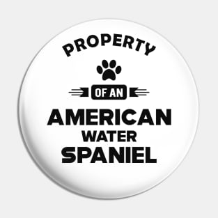 american water spaniel - Property of an american water spaniel Pin