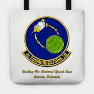 Vintage 2nd Communications Squadron Emblem Tote