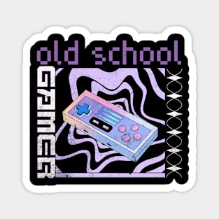 Old School Gamer - Vaporwave Magnet