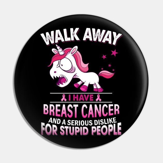 funny breast cancer grumpy unicorn warrior Pin by TeesCircle