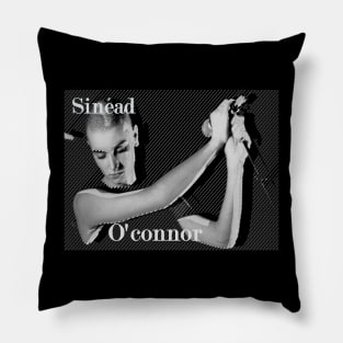 Sinead O' Connor Black White Pillow