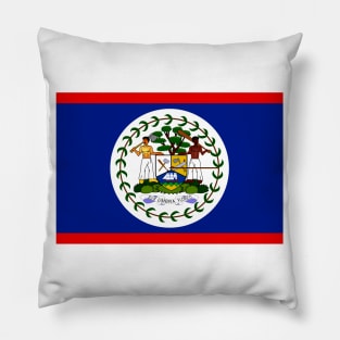 Flag of Belize Pillow