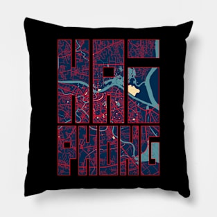 Haiphong, Vietnam City Map Typography - Hope Pillow