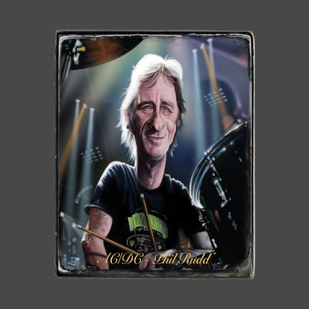 Phil Rudd by AndreKoeks