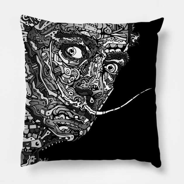 Dali Pillow by JOHNF