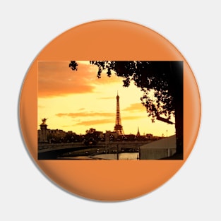 A Paris  walk at sunset Pin