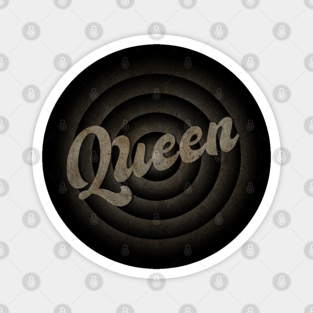 Queen - Vintage Aesthentic Magnet by vintageclub88