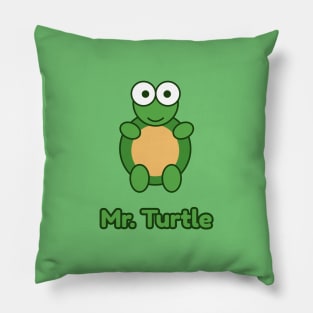 Mr. turtle Pillow