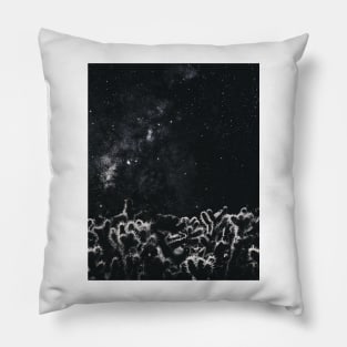 Cacti under stars Pillow