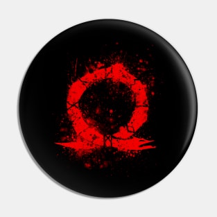 GHOST OF SPARTA - red version Pin