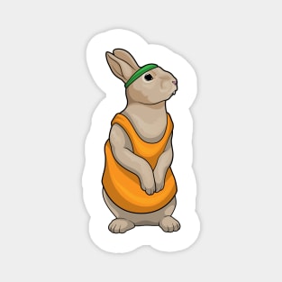 Bunny Running Fitness Magnet