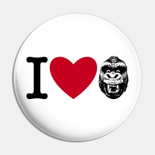 I LOVE KING KONG - 2.0 Pin