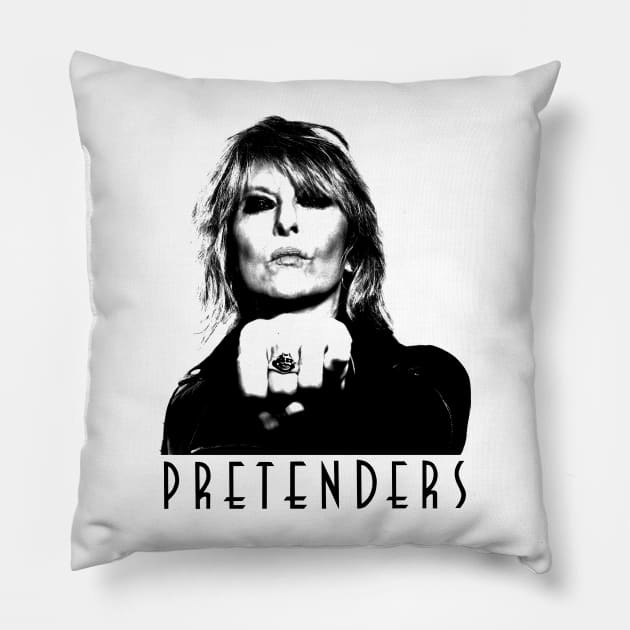 Pretenders Pillow by meantibrann