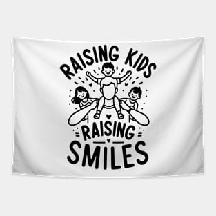 Raising Kids Raising Smiles Tapestry