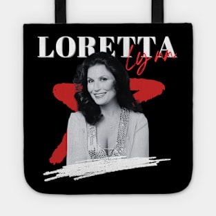 Loretta lynn 70s retro style Tote