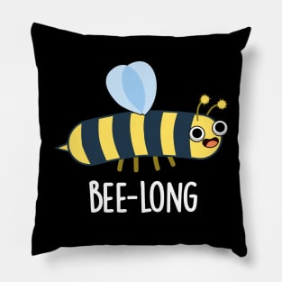 Bee-long Cute Long Insect Bee Pun Pillow