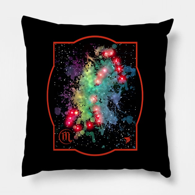 Scorpio Pillow by The Midblackcat Shop