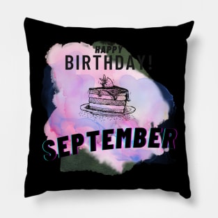 Birthday September # 9 Pillow