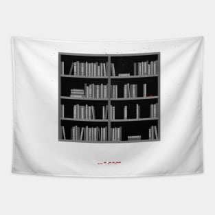 Interstellar Bookshelf Tapestry