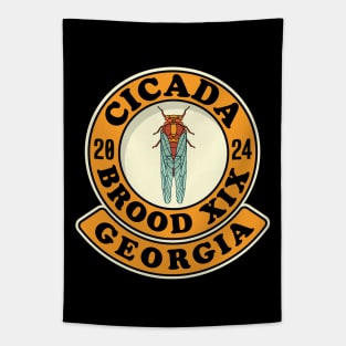 Cicada Brood XIX Georgia Tapestry