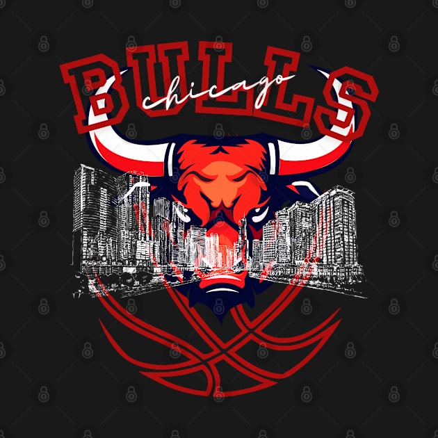 chicago bulls by soft and timeless