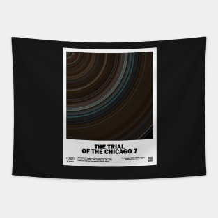 minimal_Trial of the Chicago 7 Abstract Circular Art Movie Tapestry