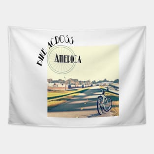 Bike Across America Tapestry