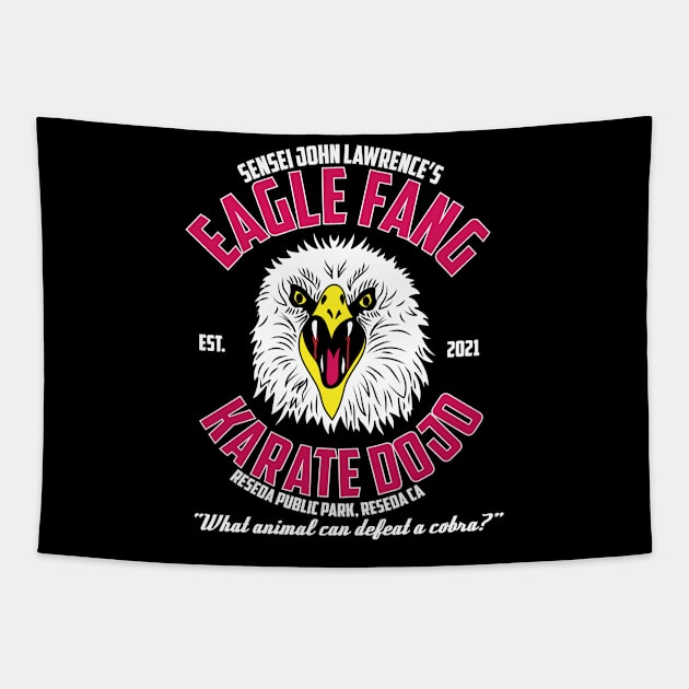 Eagle Fang Karate Dojo Tapestry by carloj1956