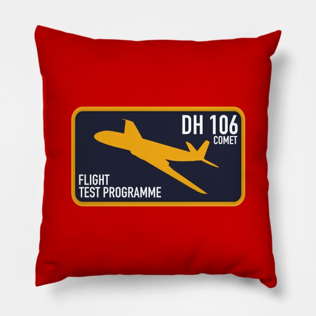 de Havilland Comet Patch Pillow by TCP