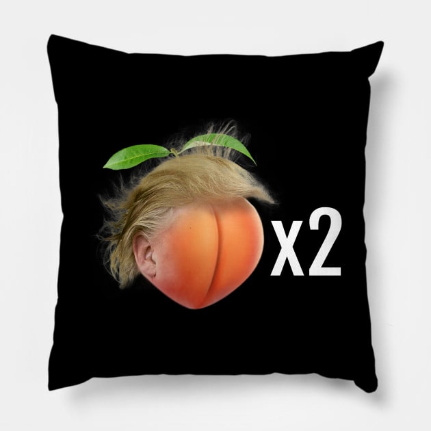 Impeached x 2, twice! Pillow by Pounez