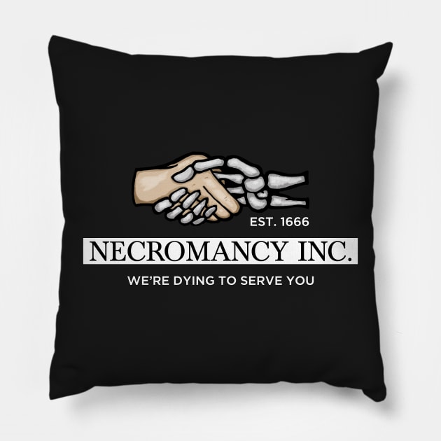 Necromancy Inc. *Limited Time* Pillow by Calico Devil