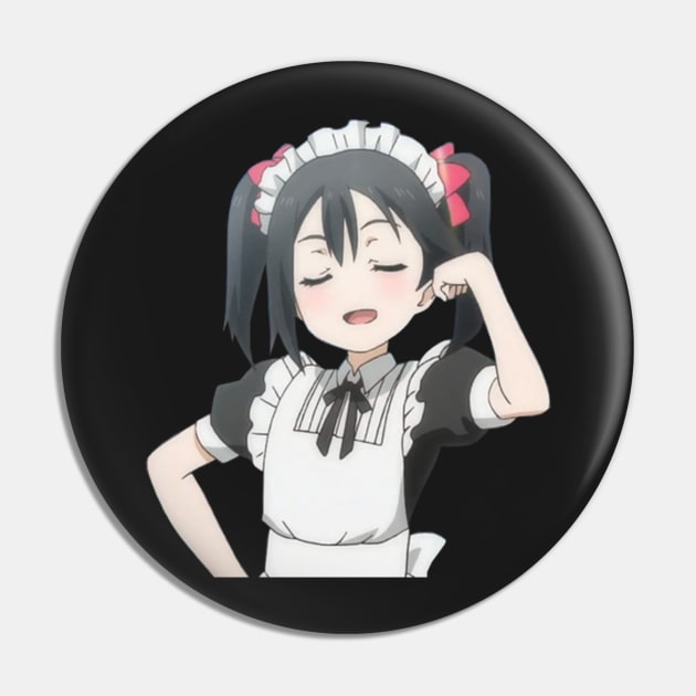 Smug Maid Nico Pin by KokoroPopShop