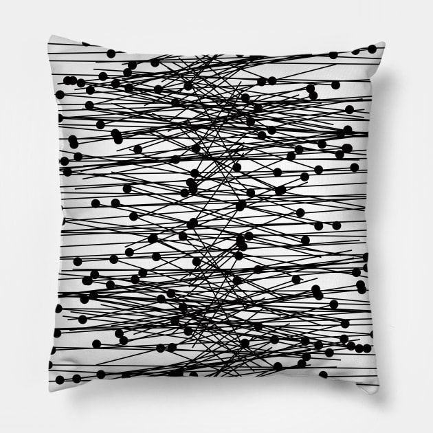 Pinheads 13 Pillow by Dez53