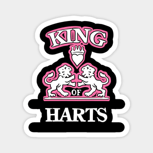 king of harts Magnet