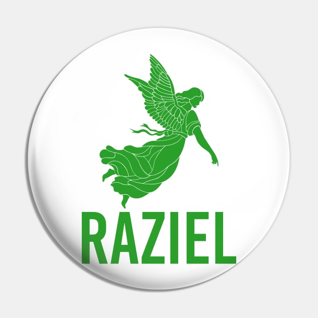 The Archangel Raziel Pin by Claudia Williams Apparel