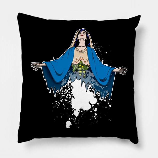 Synthetic Mary Pillow by yayzus