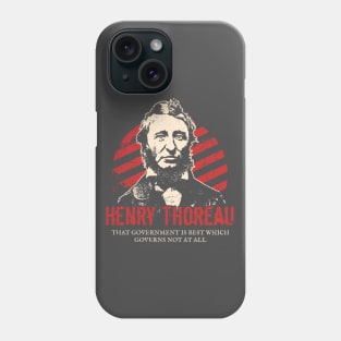 Henry David Thoreau - Anarchists Phone Case