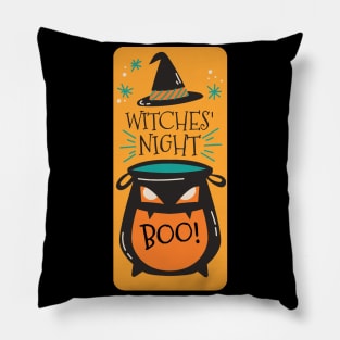 Witches night BOO! Pillow