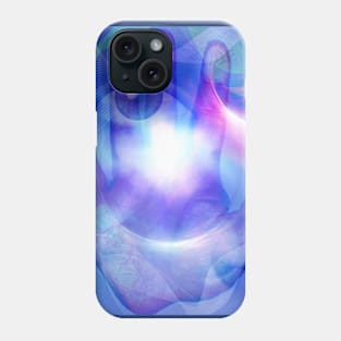 Human eye and palm Phone Case