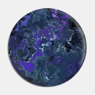 Purple Marble Pattern Print Pin