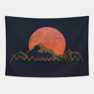 cool sunset Tapestry