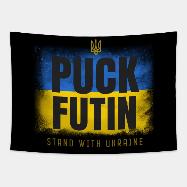 ukraine - puck futin Tapestry by NelsonPR