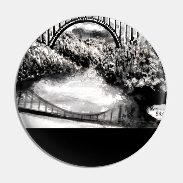 New River Gorge Pin by SeanKalleyArt